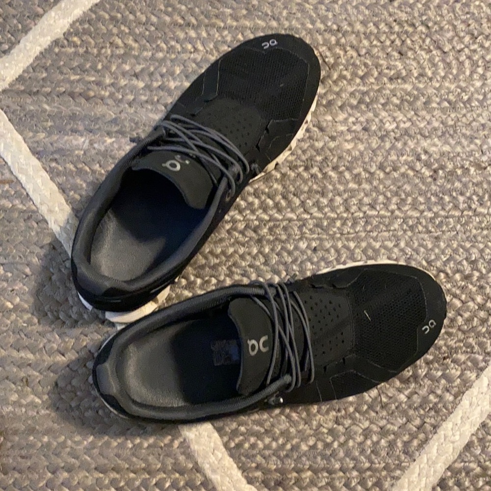 On cloud running shoes